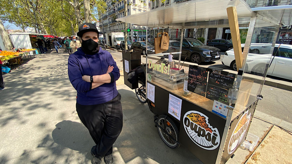 Oupsi : un triporteur pour une cuisine 100% végétal