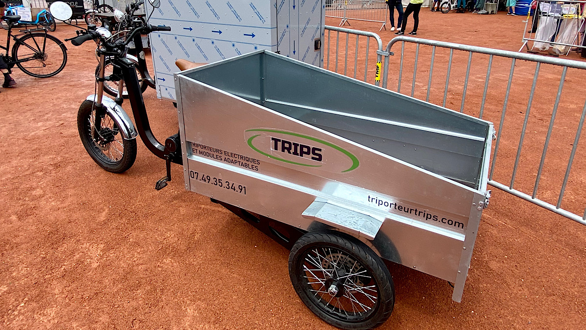 Un parking LPA pour vélos cargo dans le 7ème arr.