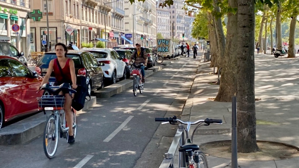 piste cyclable Rhône rive gauche