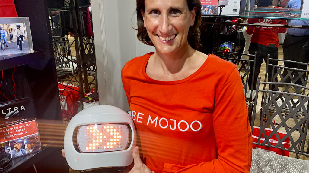 casques vélos lumineux Lumos