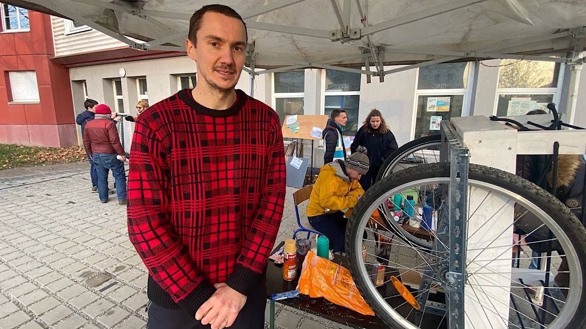 Des remorques à vélos fabriquées par les étudiants de la Doua